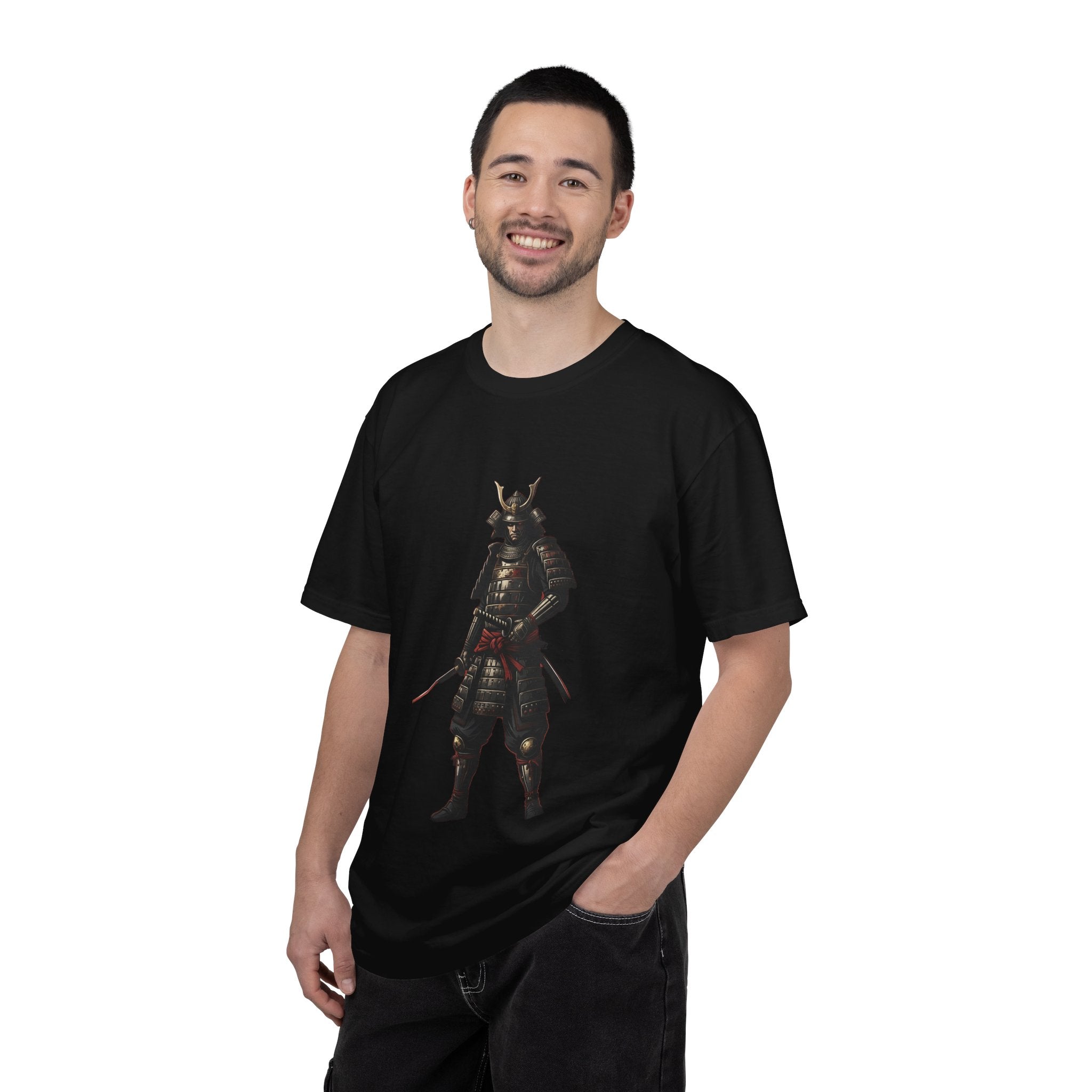 Samurai Armor T-Shirt — Feudal Warrior Graphic Tee