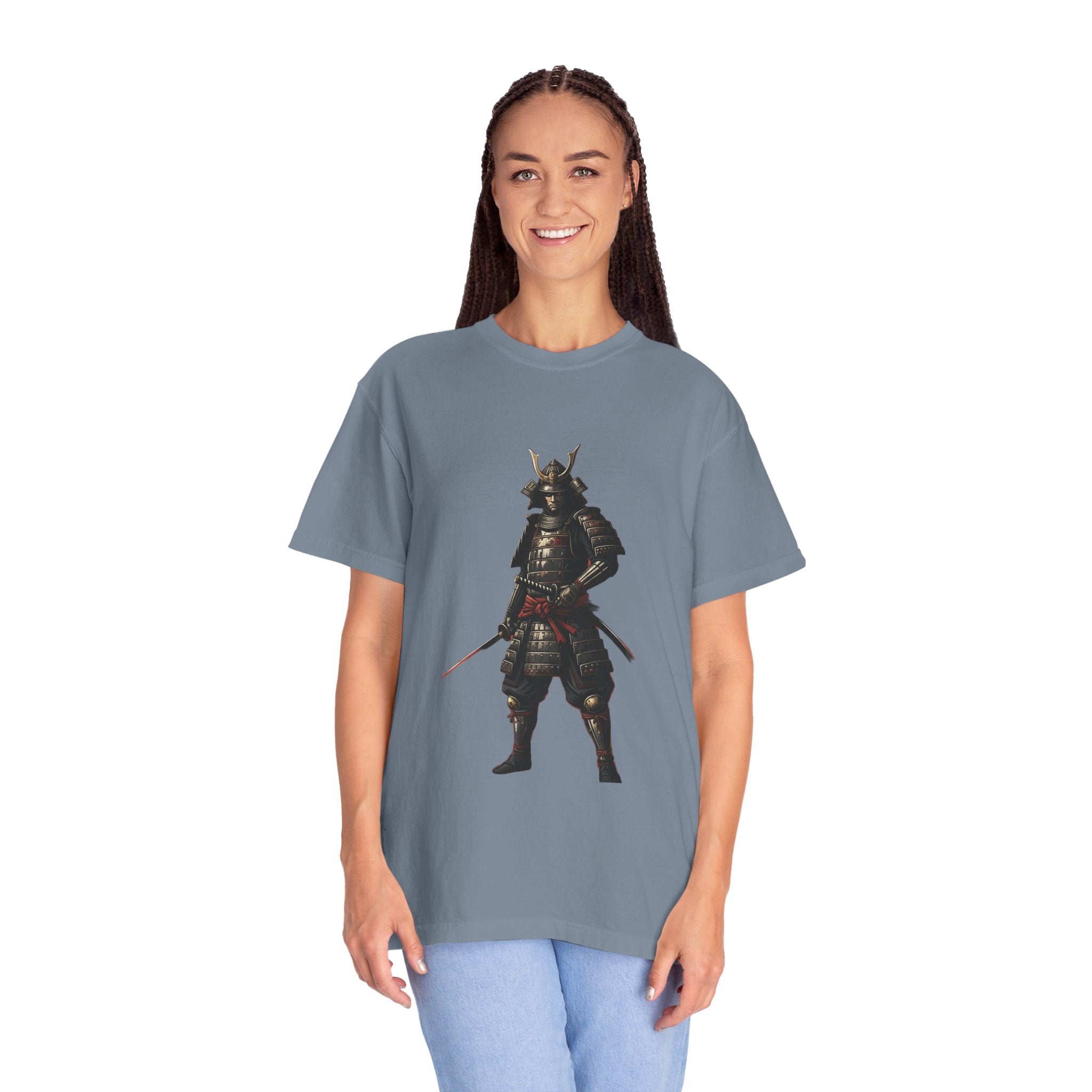Samurai Armor T-Shirt — Feudal Warrior Graphic Tee