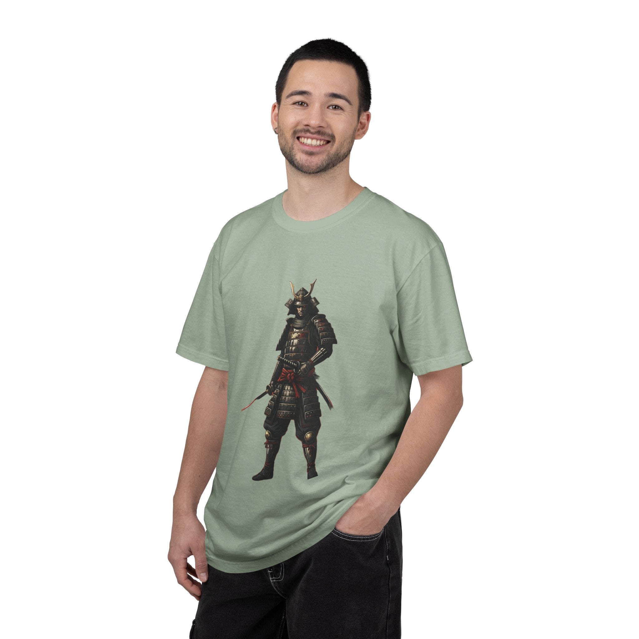Samurai Armor T-Shirt — Feudal Warrior Graphic Tee