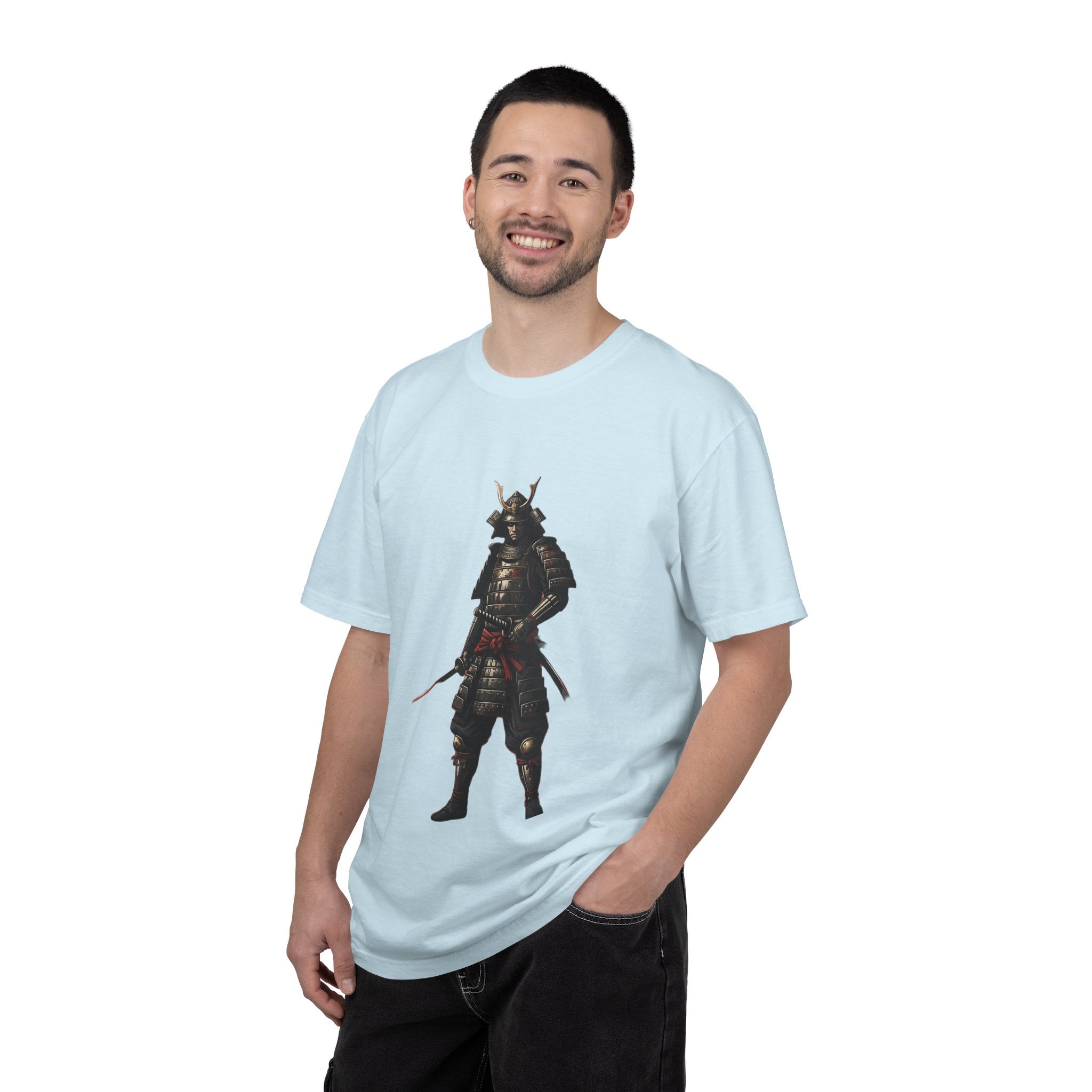 Samurai Armor T-Shirt — Feudal Warrior Graphic Tee