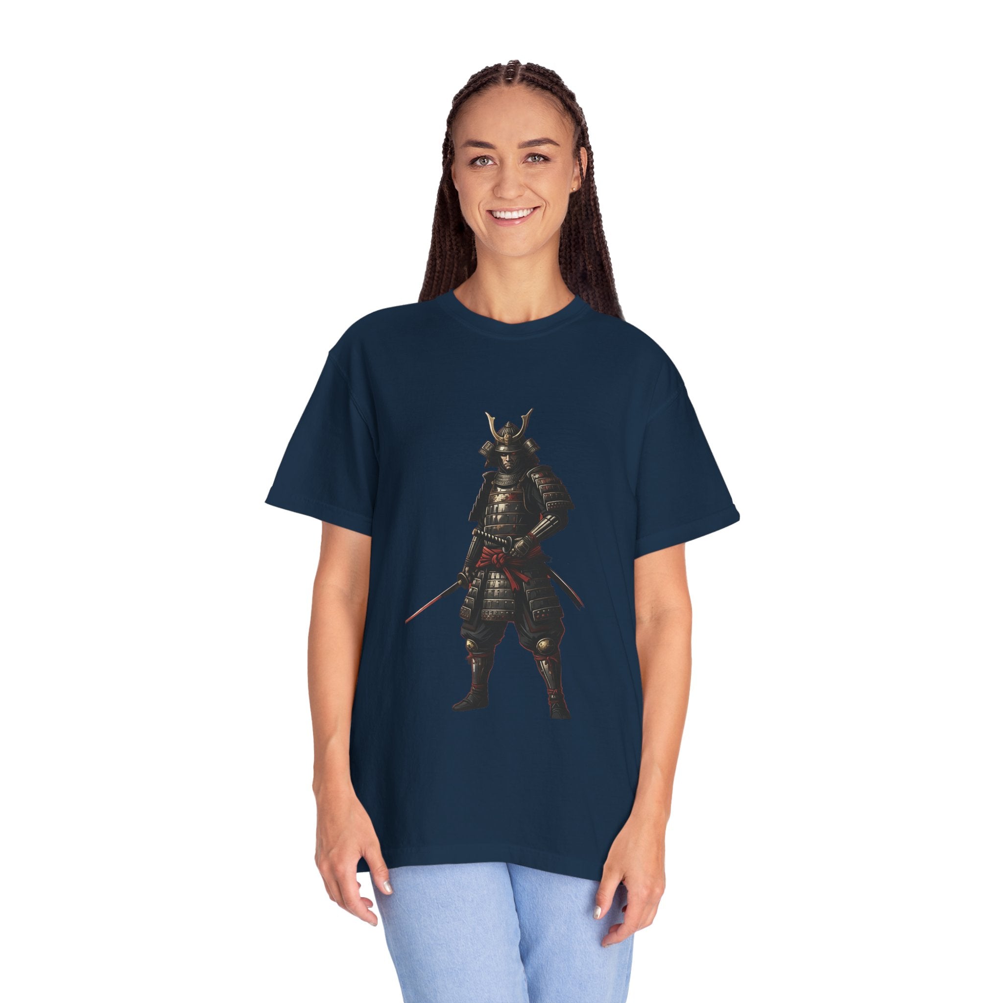 Samurai Armor T-Shirt — Feudal Warrior Graphic Tee