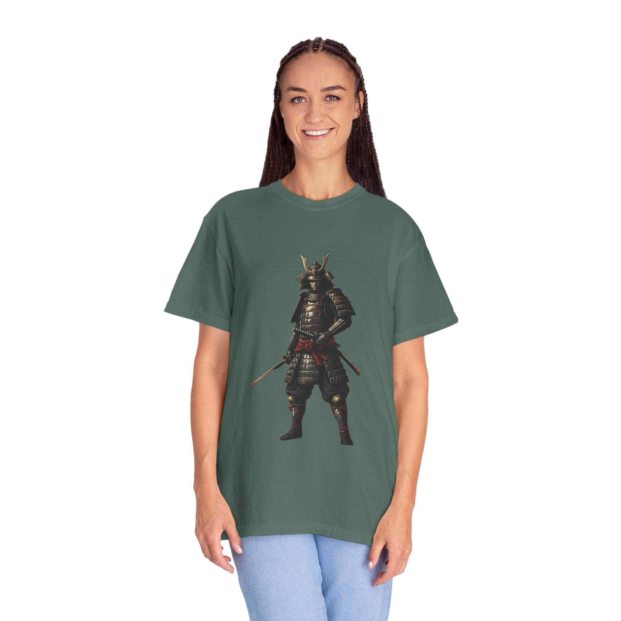 Samurai Armor T-Shirt — Feudal Warrior Graphic Tee