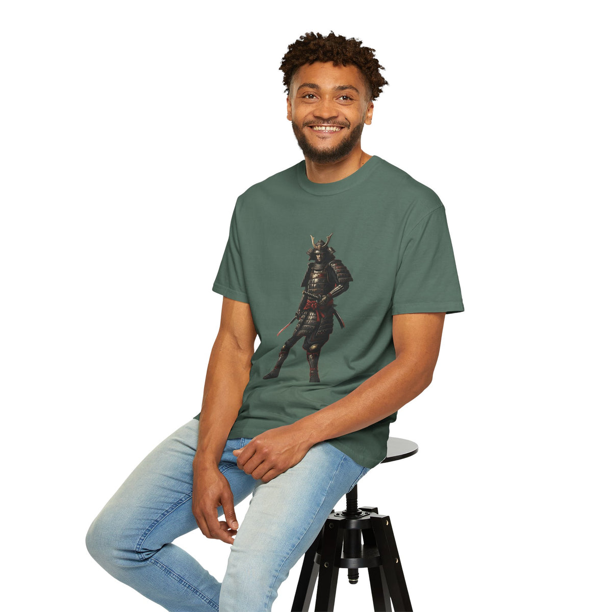 Samurai Armor T-Shirt — Feudal Warrior Graphic Tee