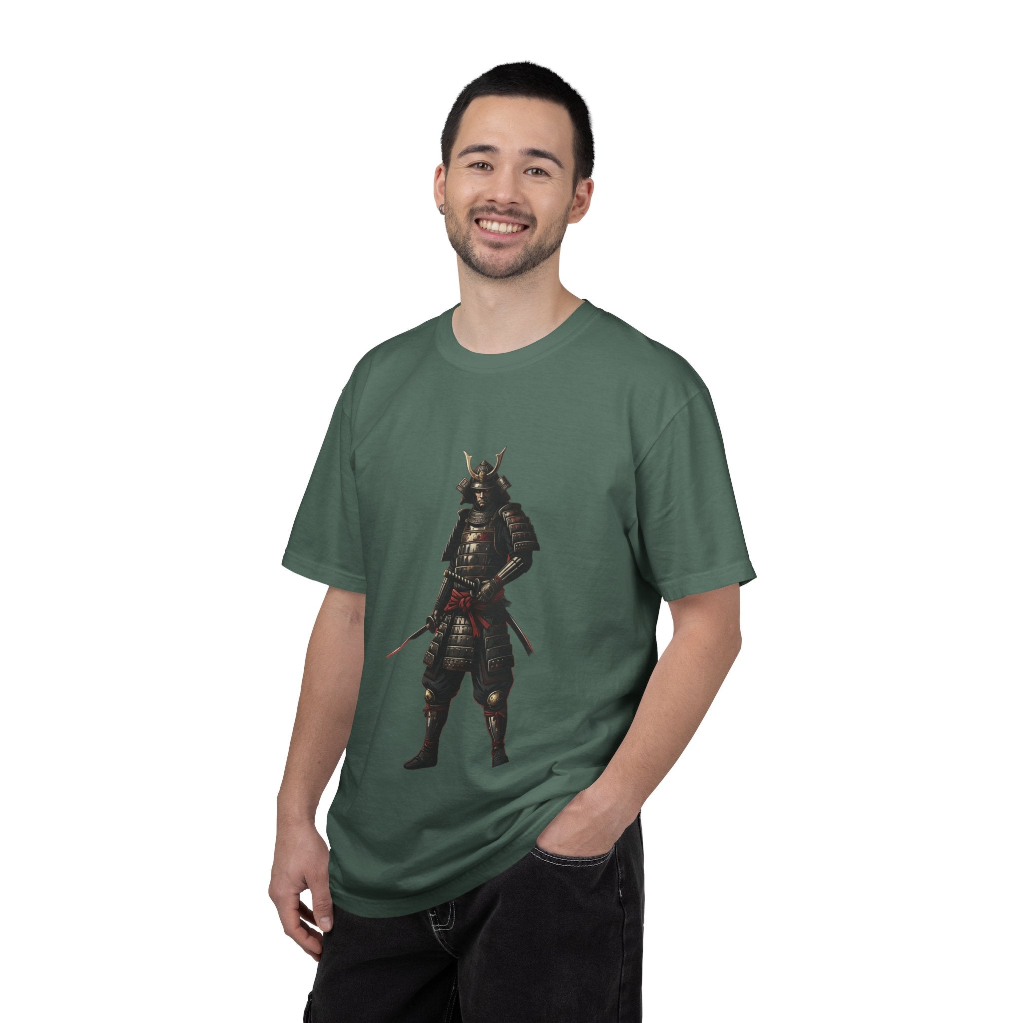 Samurai Armor T-Shirt — Feudal Warrior Graphic Tee
