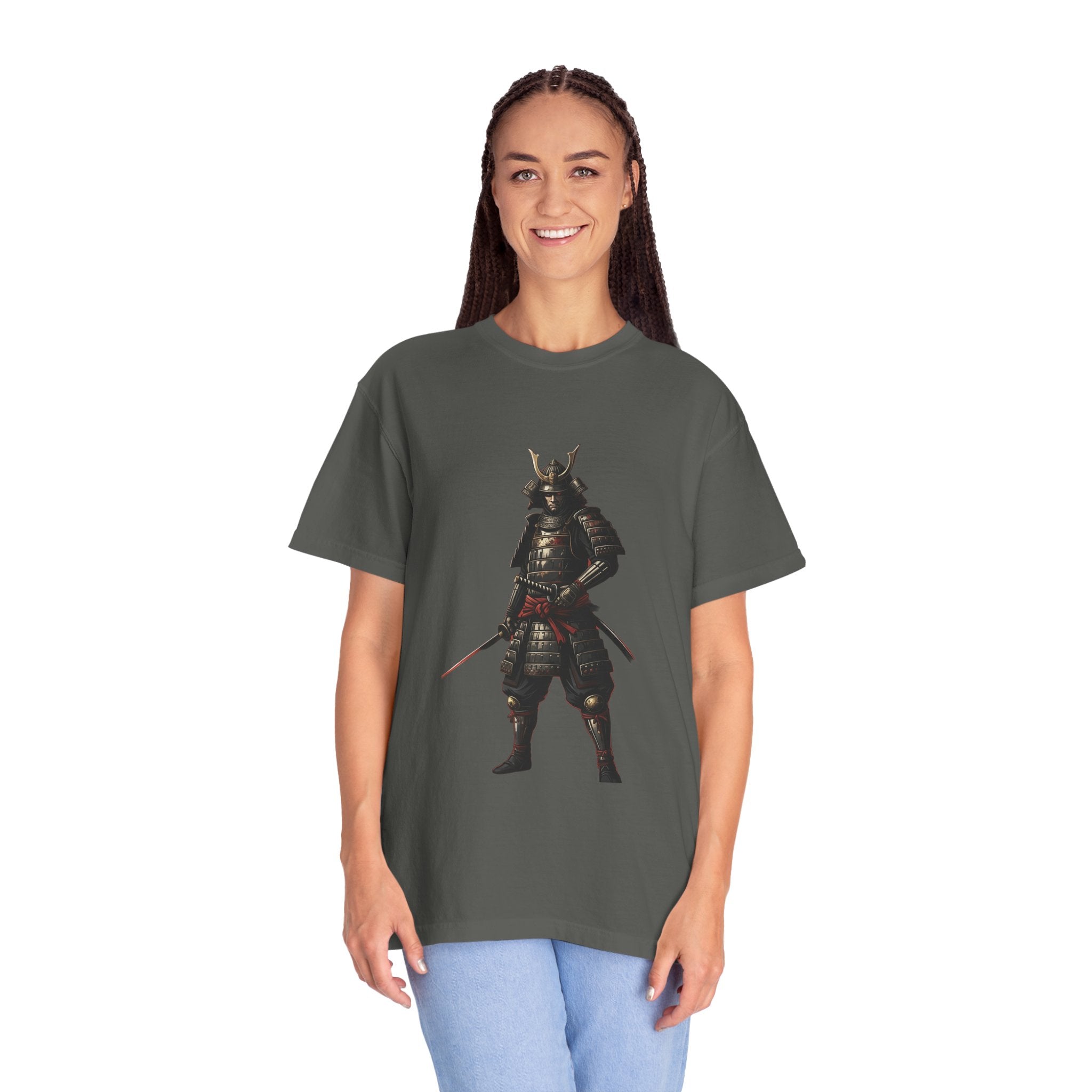 Samurai Armor T-Shirt — Feudal Warrior Graphic Tee