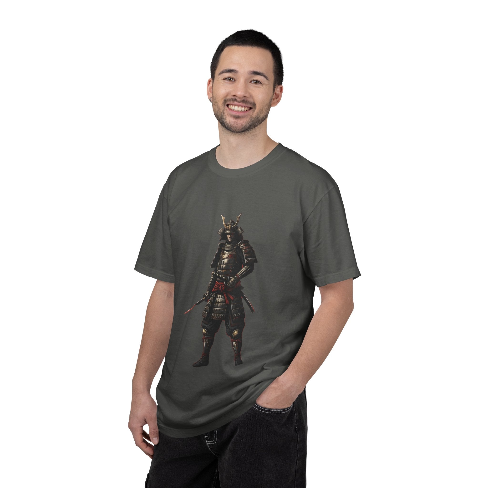 Samurai Armor T-Shirt — Feudal Warrior Graphic Tee