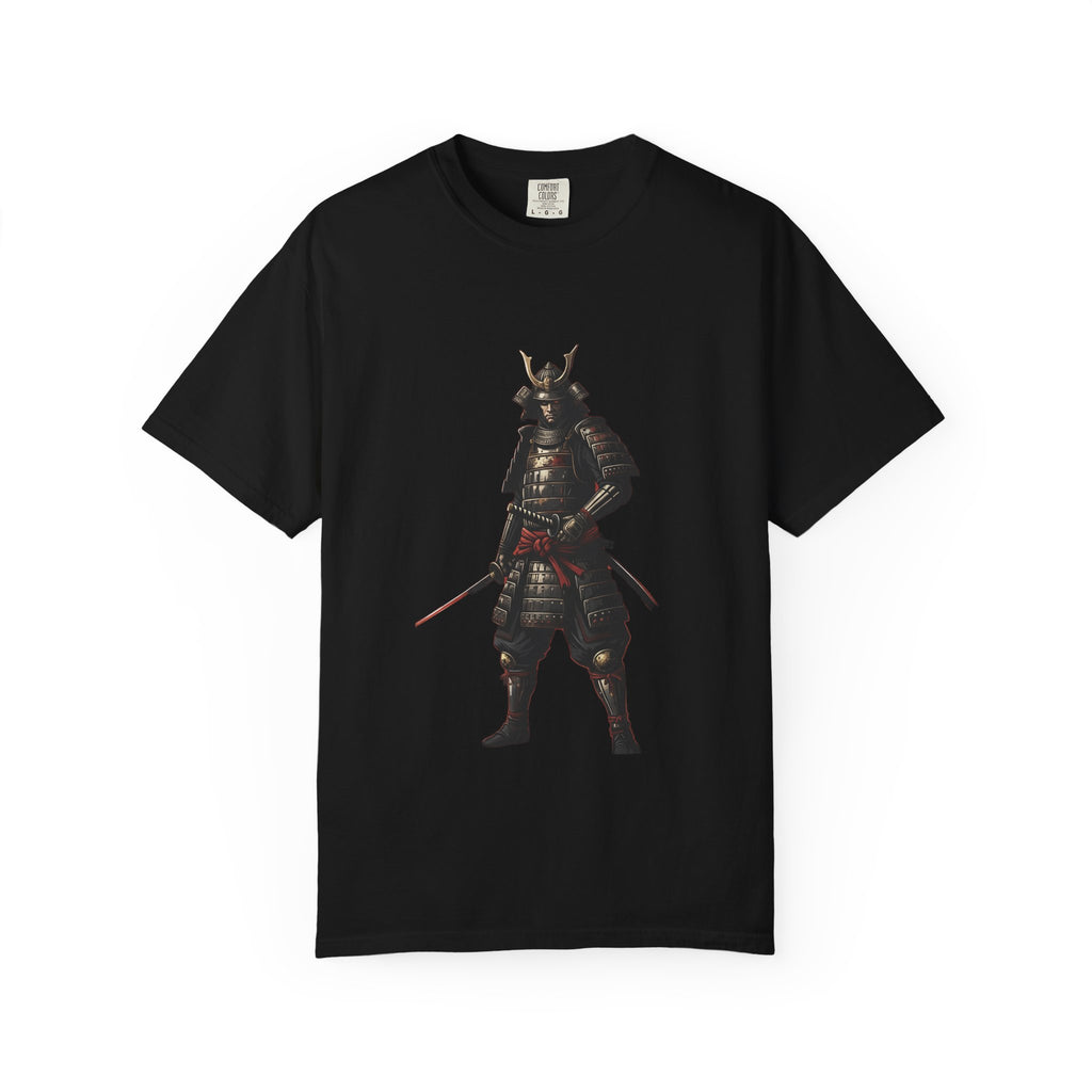 Samurai Armor T-Shirt — Feudal Warrior Graphic Tee