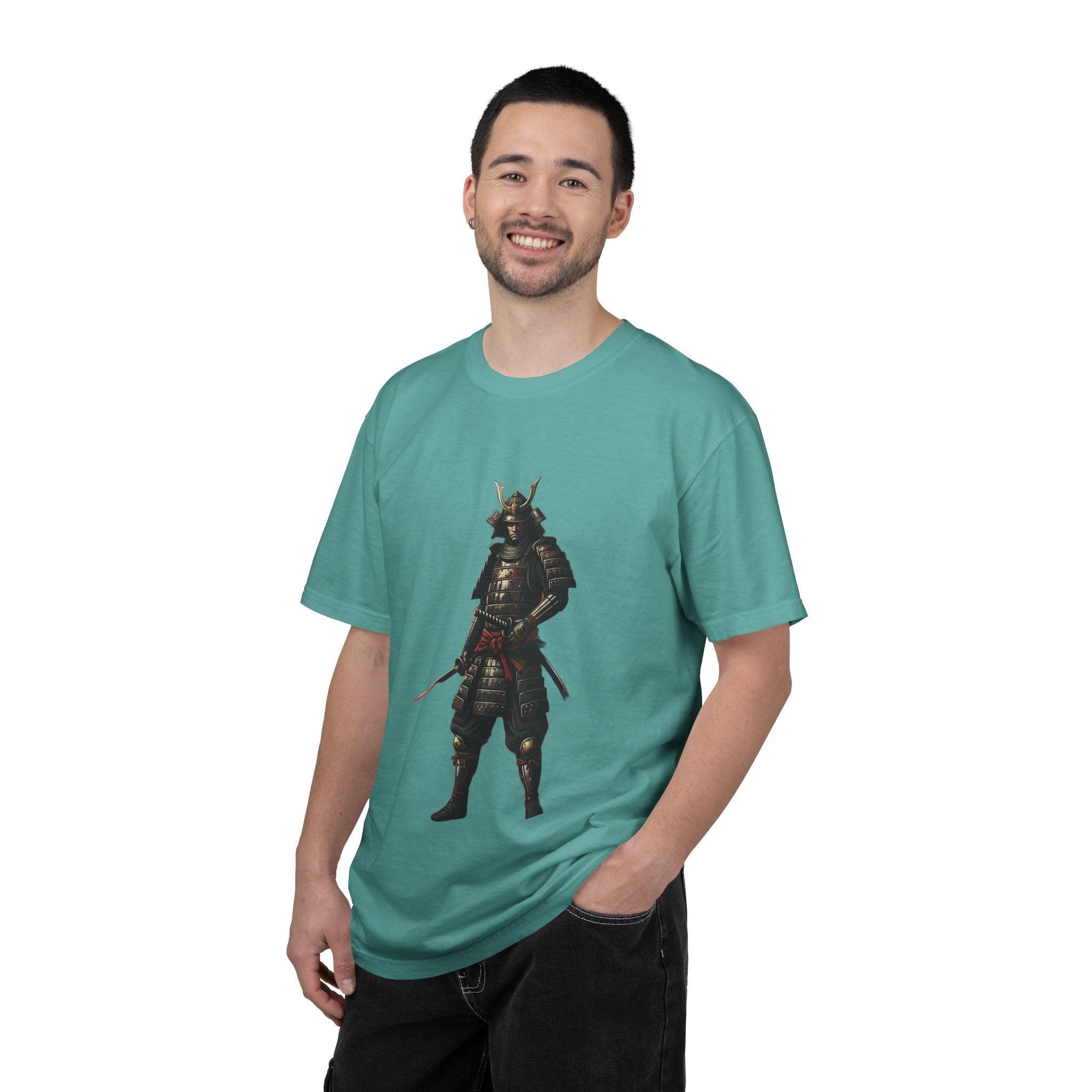 Samurai Armor T-Shirt — Feudal Warrior Graphic Tee