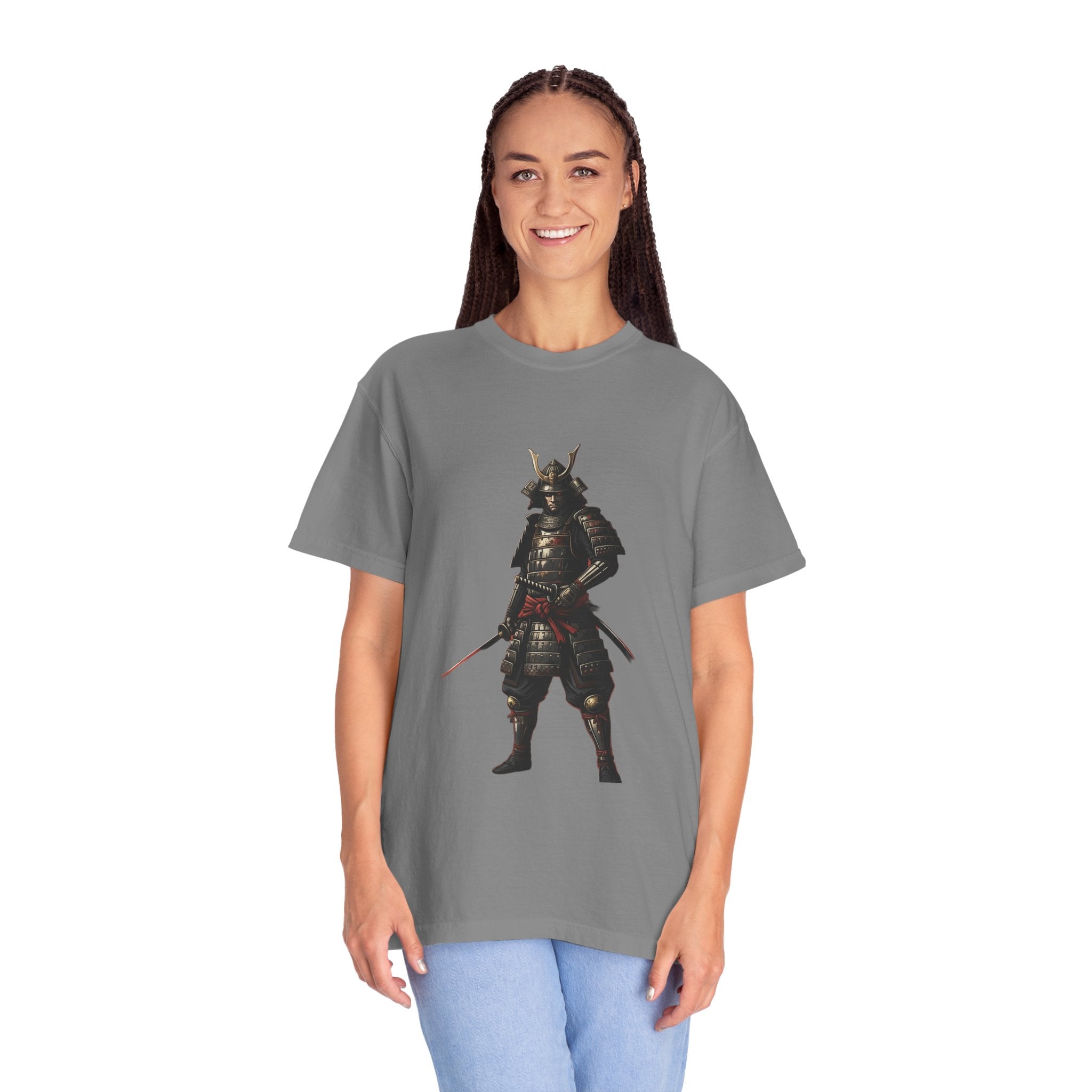 Samurai Armor T-Shirt — Feudal Warrior Graphic Tee