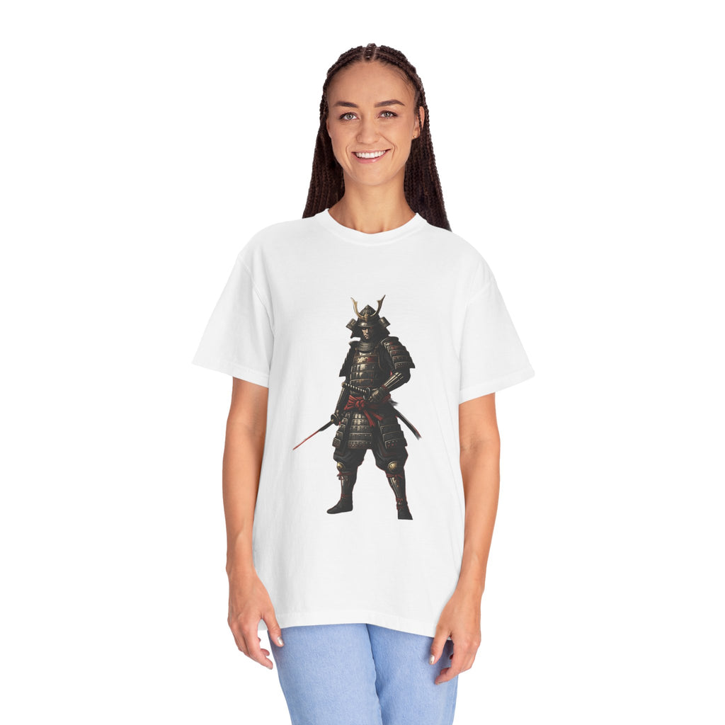 Samurai Armor T-Shirt — Feudal Warrior Graphic Tee