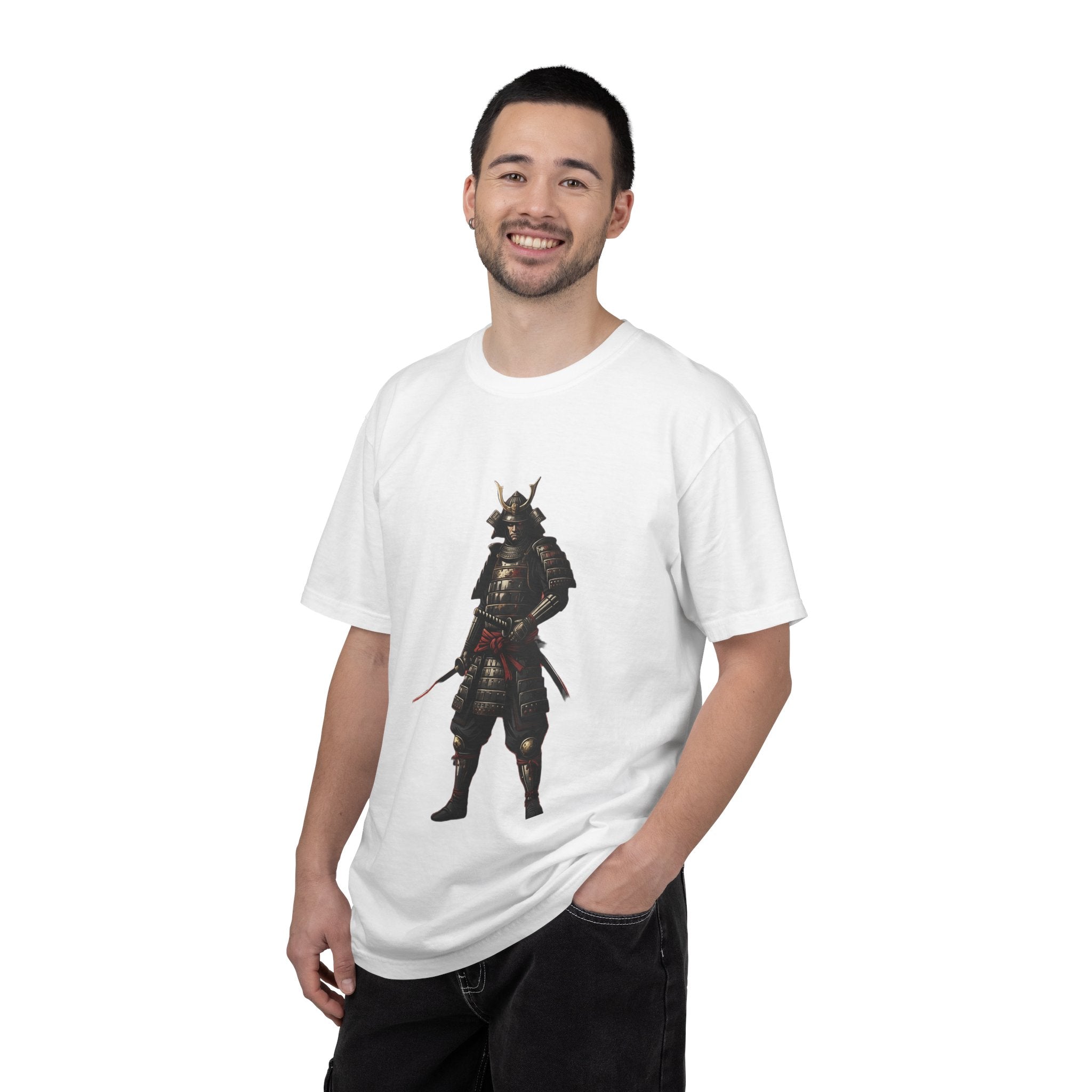 Samurai Armor T-Shirt — Feudal Warrior Graphic Tee
