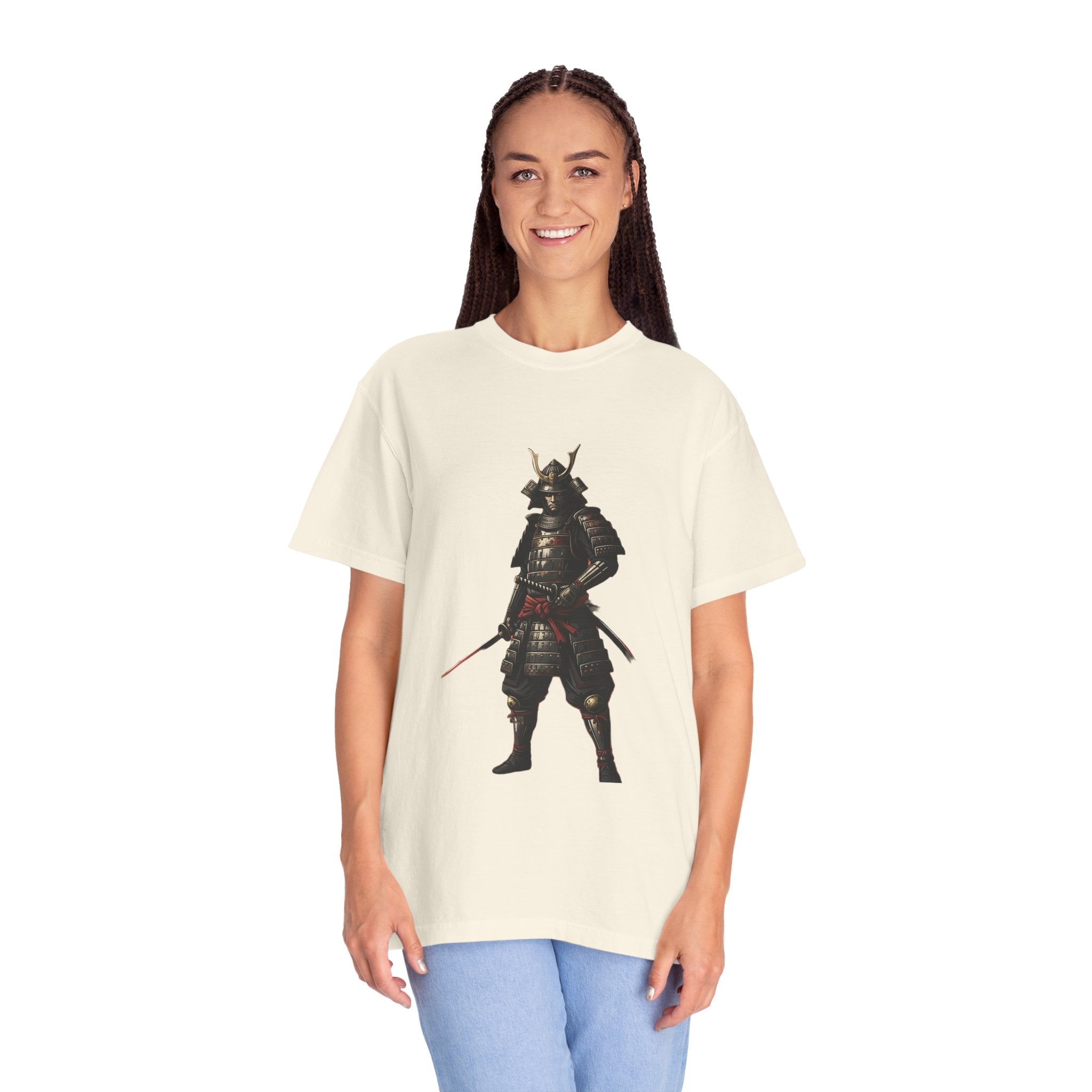 Samurai Armor T-Shirt — Feudal Warrior Graphic Tee