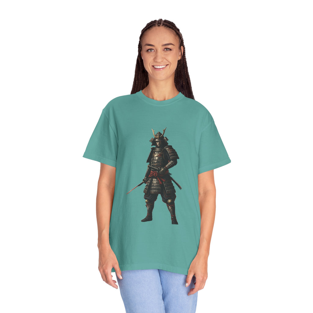 Samurai Armor T-Shirt — Feudal Warrior Graphic Tee