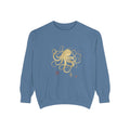 Gold Octopus Sweatshirt — Nautical Graphic Crewneck