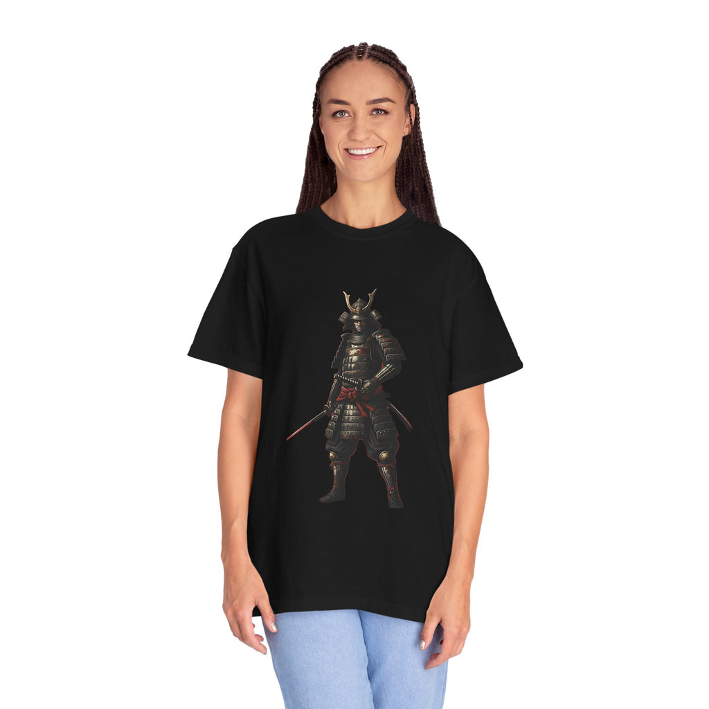 Samurai Armor T-Shirt — Feudal Warrior Graphic Tee