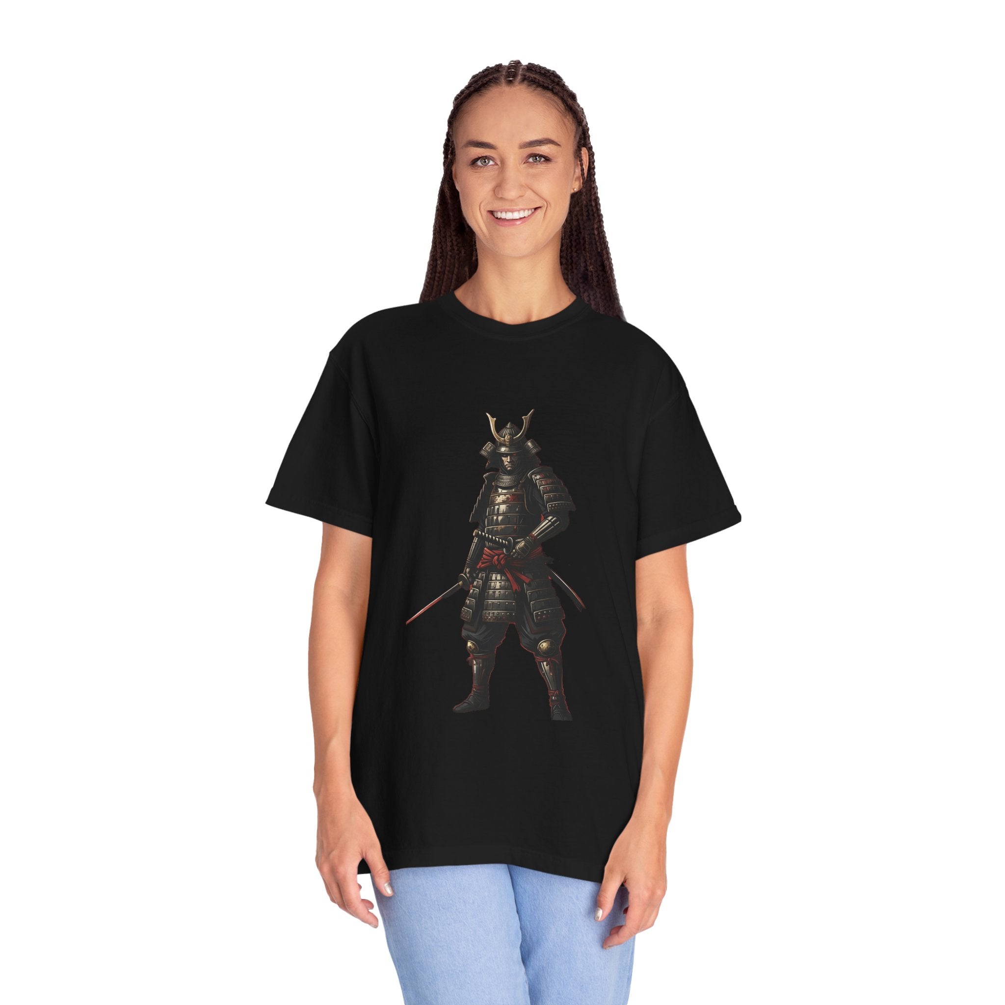 Samurai Armor T-Shirt — Feudal Warrior Graphic Tee