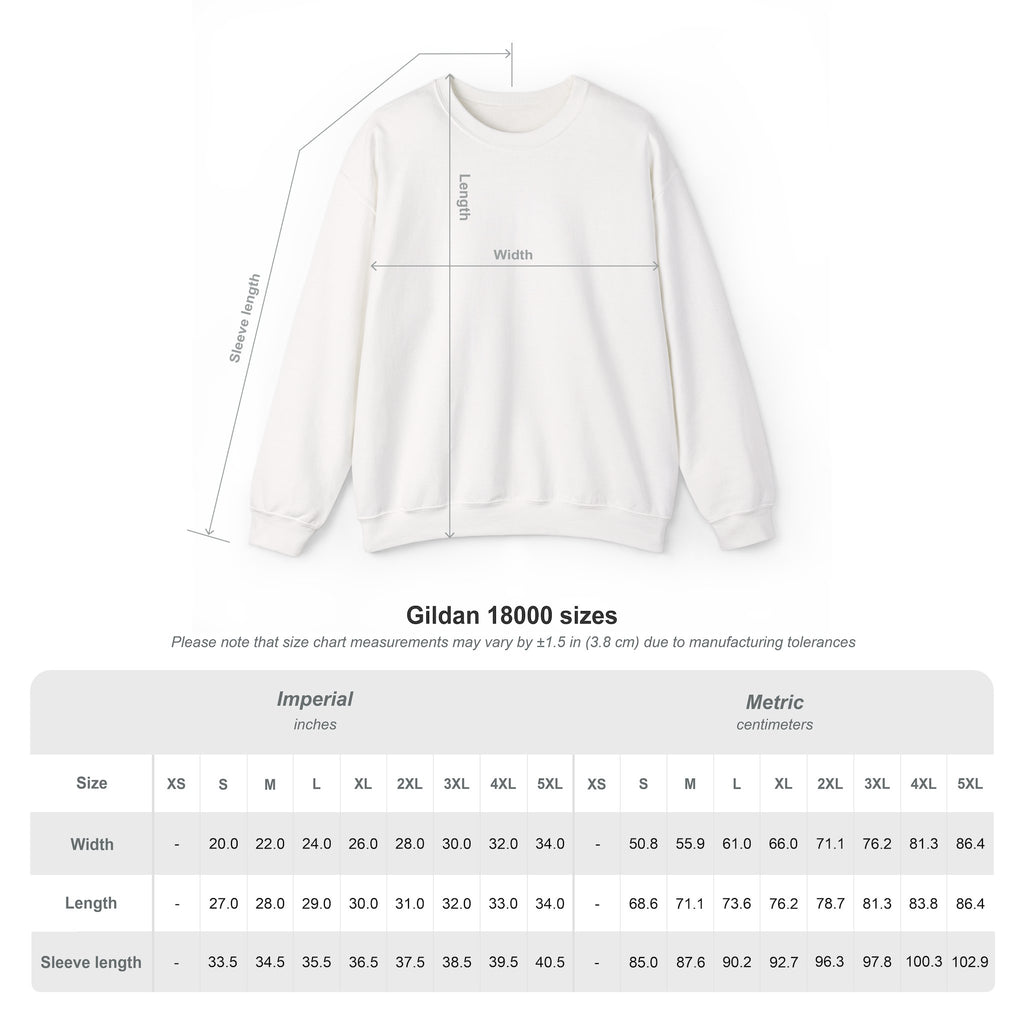 Wave Art Sweatshirt — 北の波 (Northern Wave) Crewneck
