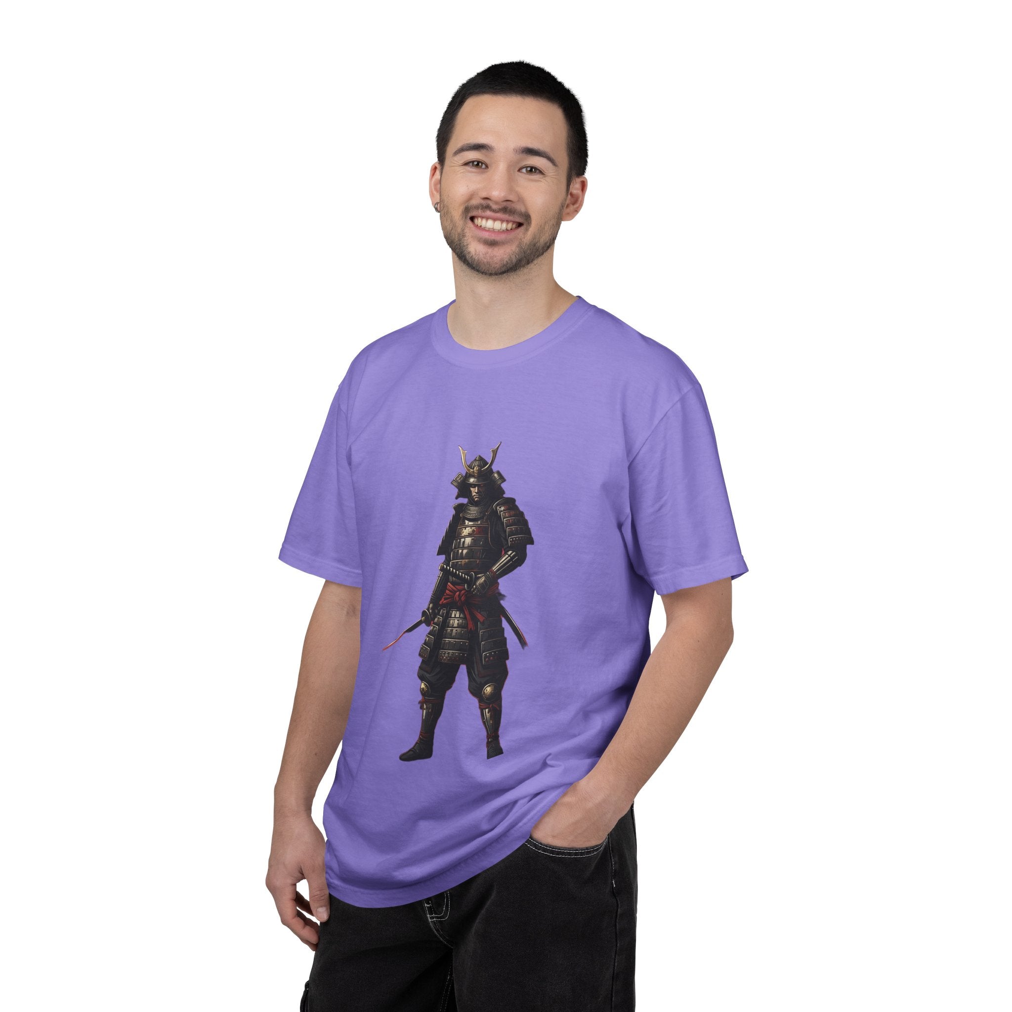 Samurai Armor T-Shirt — Feudal Warrior Graphic Tee