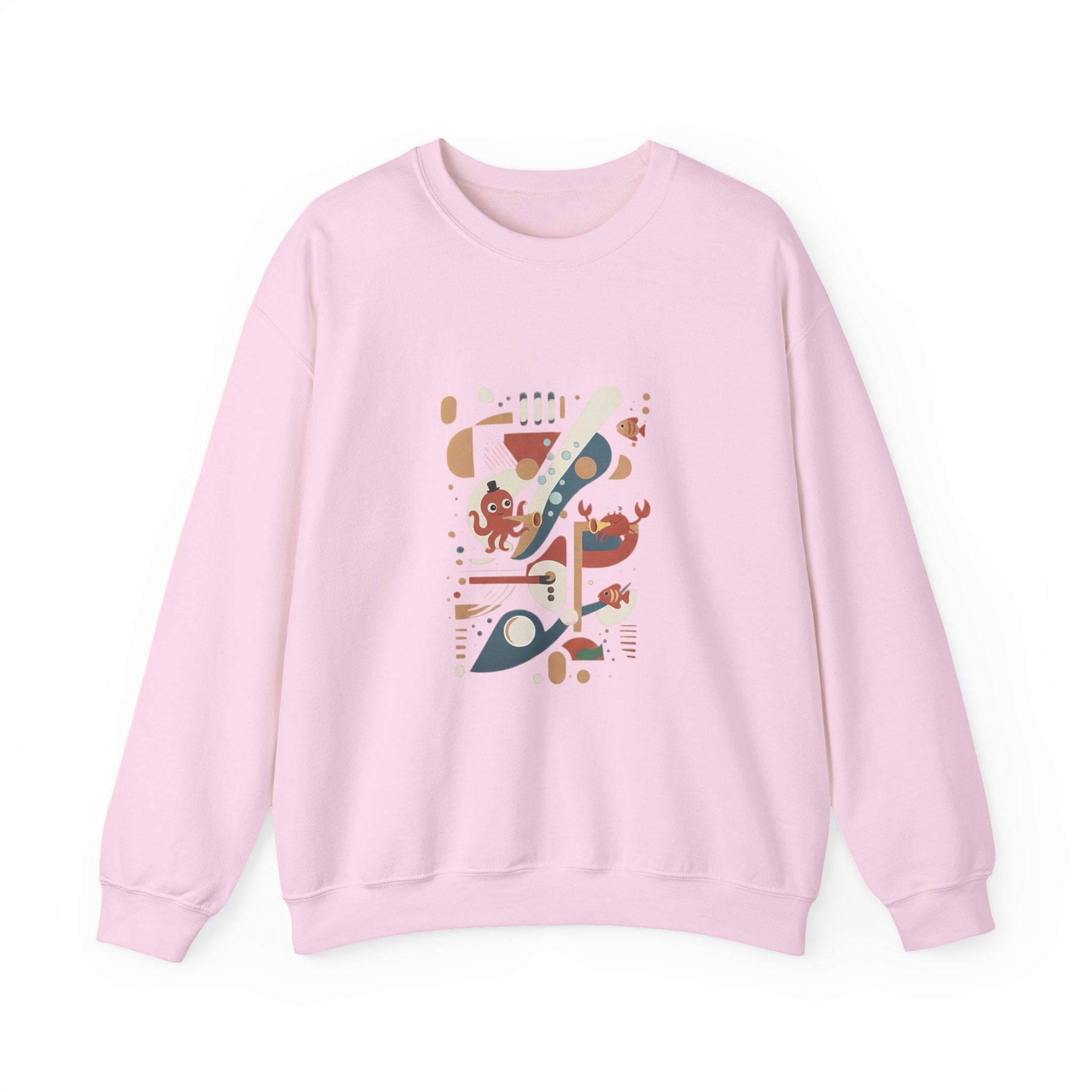Abstract Music Crewneck Sweatshirt